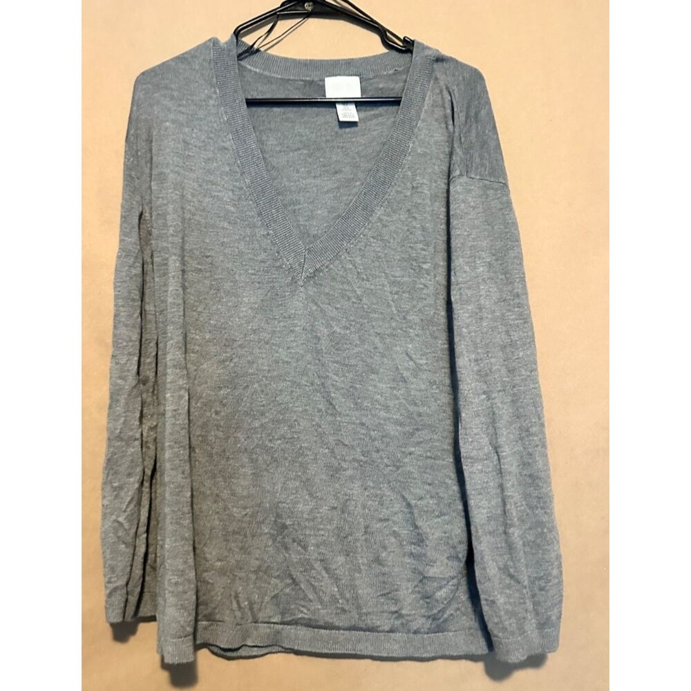 H&m Gray Knit Sweater Pullover Size XL